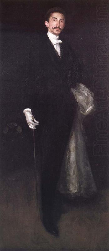 James Abbott Mcneill Whistler Robert,Comte de Montesquiou- china oil painting image